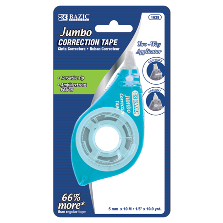 Bazic • "Correction tape" jumbo (1 unidad)